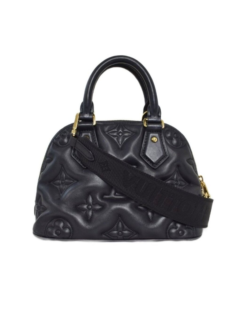 Louis Vuitton Bubble Glam Alma Soft BB Shoulder Bag 2-Way Black